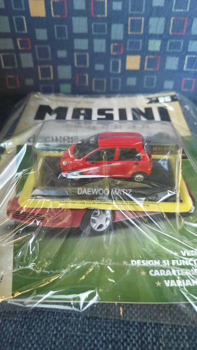 Macheta noua Matiz Deagostini Mașini de Legendă