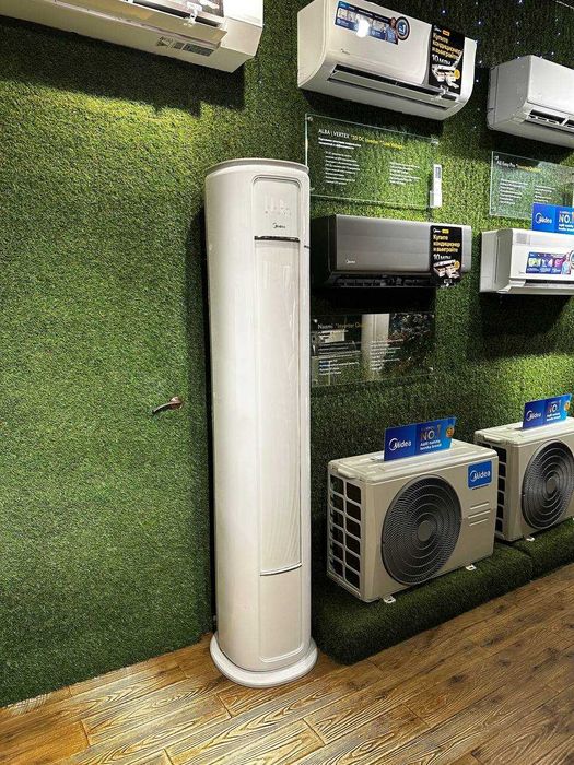 калоный кондиционер инвертор Midea оригинал гарантия доставка мантаж