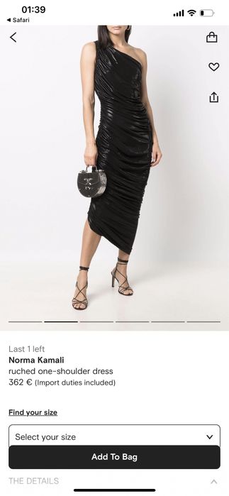 Rochie Norma Kamali