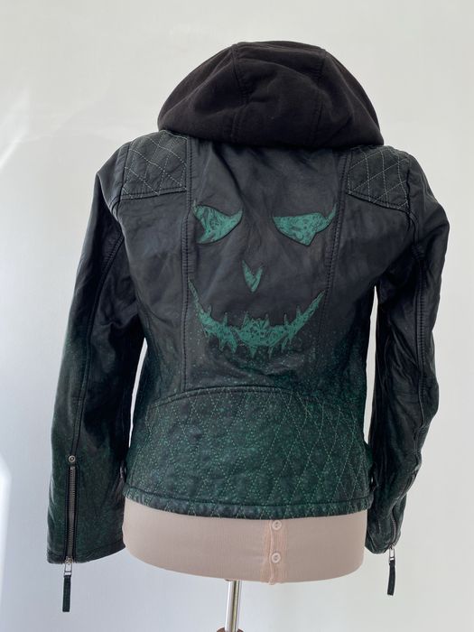 Яке от естествена кожа Suicide Squad