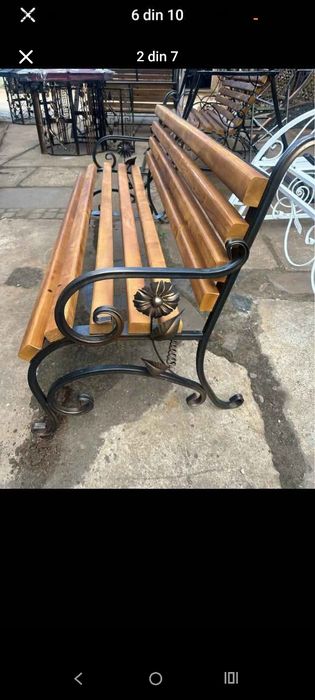 De vânzare bănci diferite modele