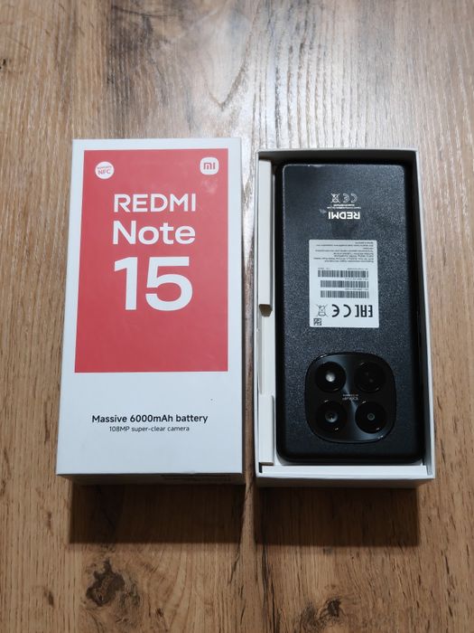 Redmi Note 15 256 gb Ram 8 полный комплект