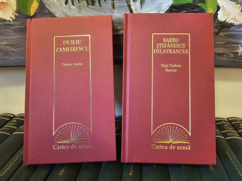 2 volume Colecția „Cartea de acasă” – Duiliu Zamfirescu și Delavrancea