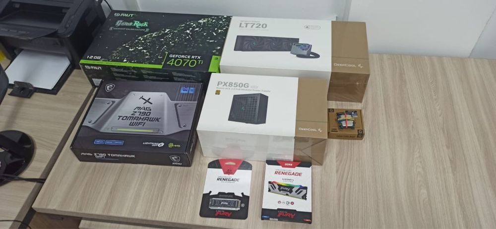 Мощный игровой компьютер с запасом + подарки