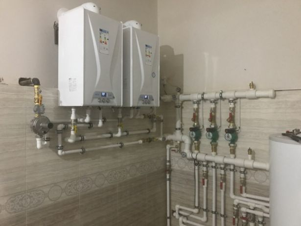 Ремонт двух контурных котлов