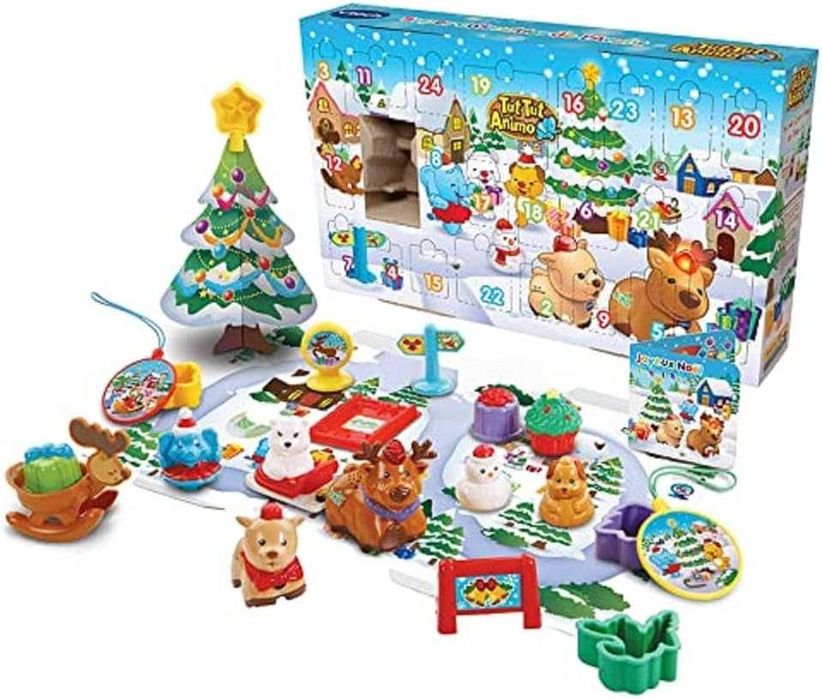 Коледен календар за деца с животни изненади Vtech Голям Адвент