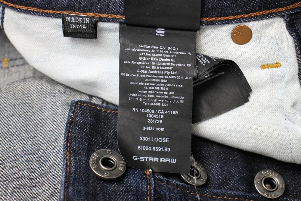 G-Star Raw 3301 Mens Jeans