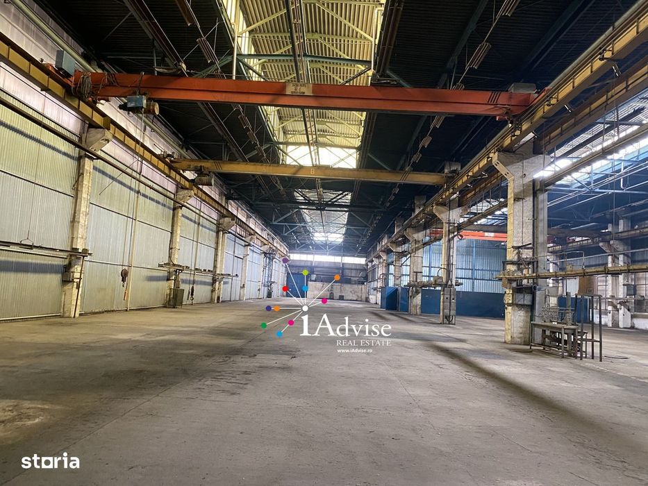 Spatiu industrial/Hala 4000 mp Pod rulant