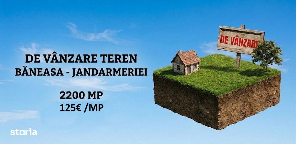 Teren Intravilan | Baneasa | Jandarmeriei Sisesti | 2200mp