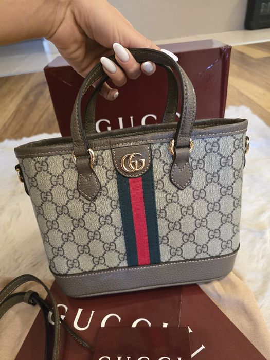 Налична чанта Gucci Ophidia Tote Bag