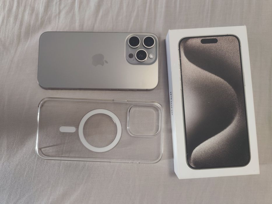 iPhone 15 Pro Max Natural Titanium 256 GB