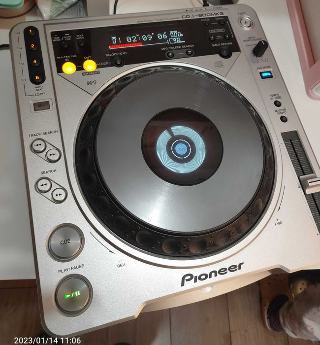 Проигрыватель PIONEER CDJ-800Mk2