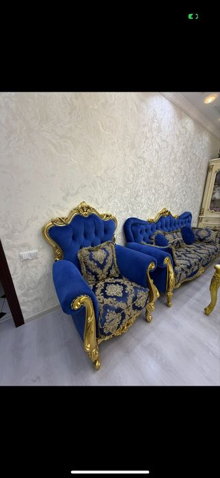 Мягкая мебель диван и кресло