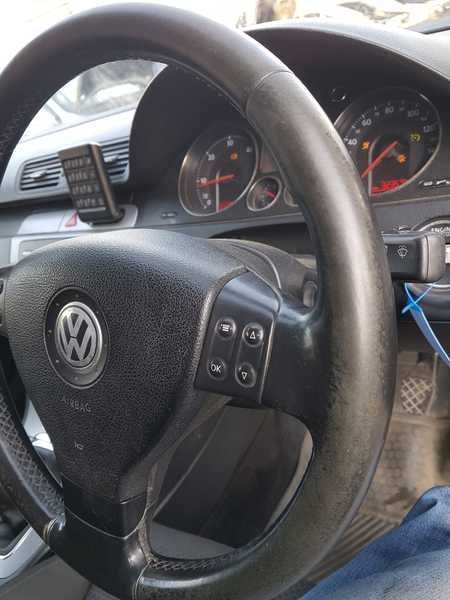 Volan 3 Spite cu Comenzi FARA Airbag VW Passat B6 2005 - 2010