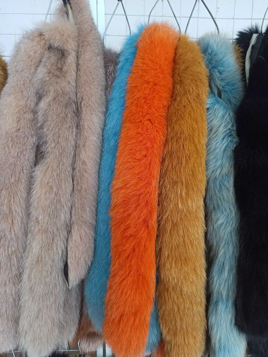 Дамски кожи от естествена лисица!