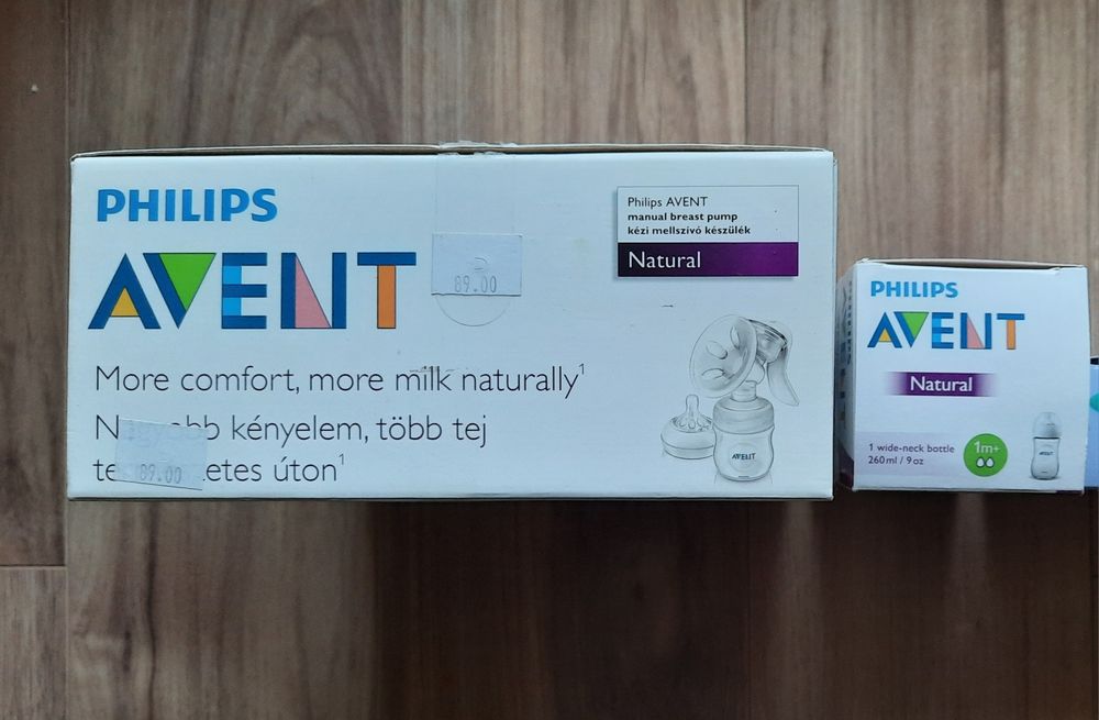 Помпа за кърма Philips Avent+подарък шише