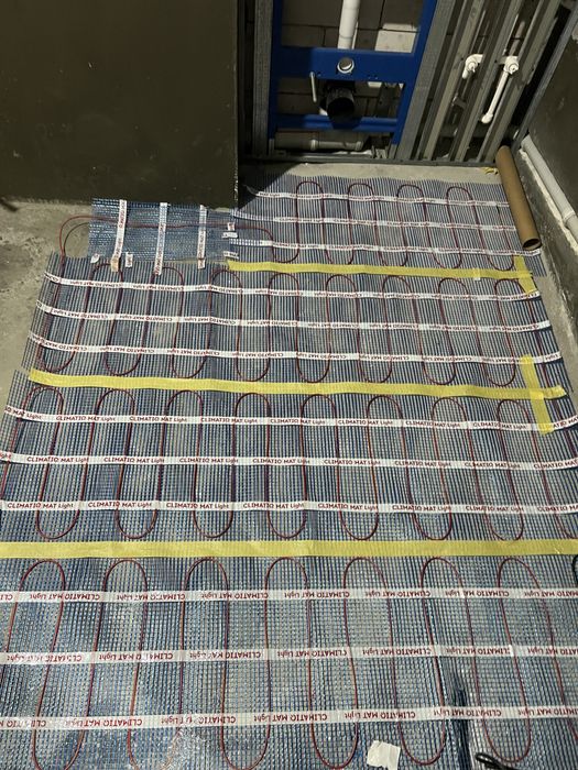 Электрический Теплый пол! Под кафел Под стяжку И Под Ламинат