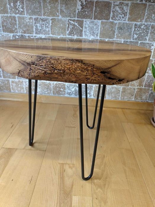 Mese lemn masiv de stejar/ măsuță cafea lemn masiv cu rășină epoxidică