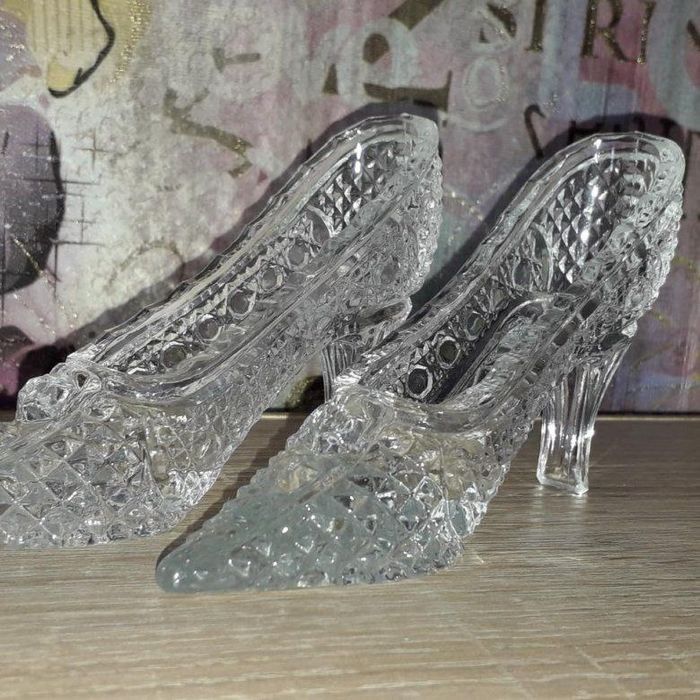 Туфельки для Золушки Статуэтки декоративные Хрустальный 5 пара