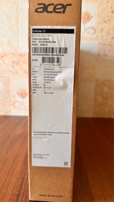 Срочно продам ноутбук новый