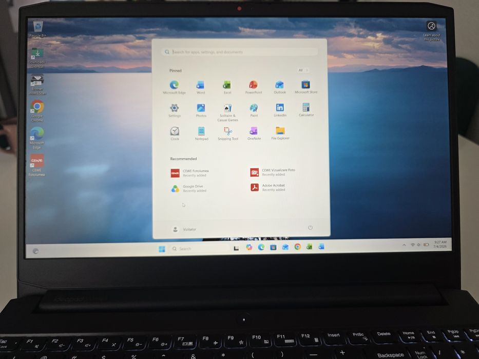 Laptop Gaming Lenovo IdeaPad 3 in Garantie