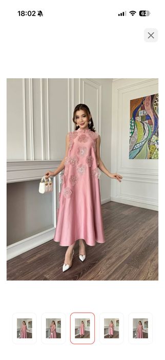 Вечернее платье FASHION розовый