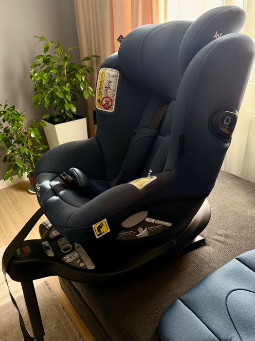 Scaun auto Joie i-Spin 360 Deep Sea, ISOFIX, R129, testat ADAC