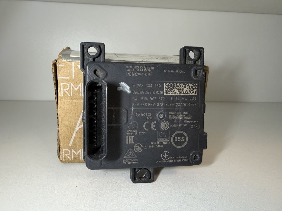5WA907572A 5WA 907 572 A Senzor Modul Radar ACC Distronic VW AUDI SEAT SKODA SEAT