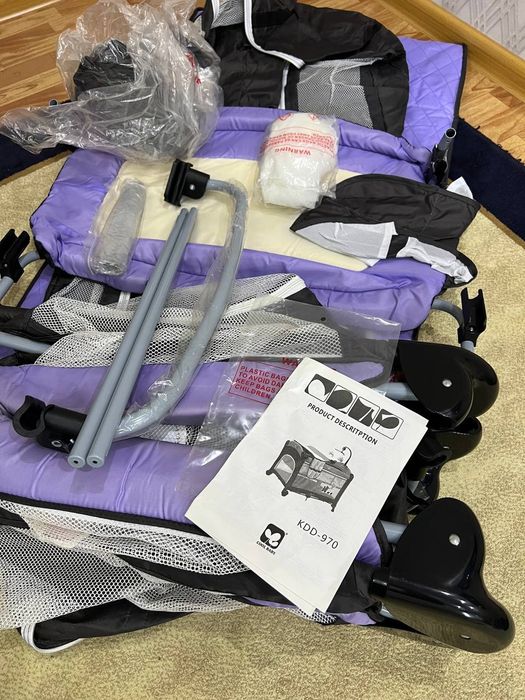 Детская кроватка манеж