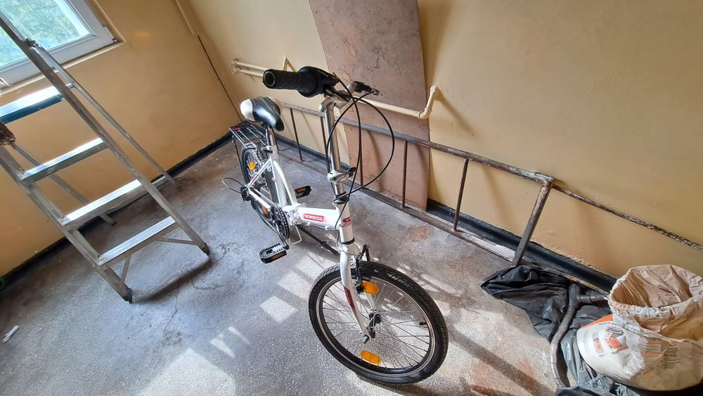 Vand bicicleta pliabila tunata si ajustata X-FACT
