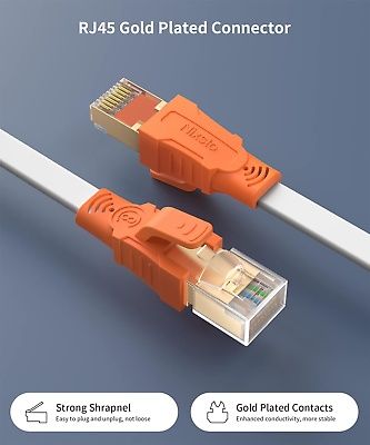 Интернет кабел Лан cat8  2 и 3 метра
