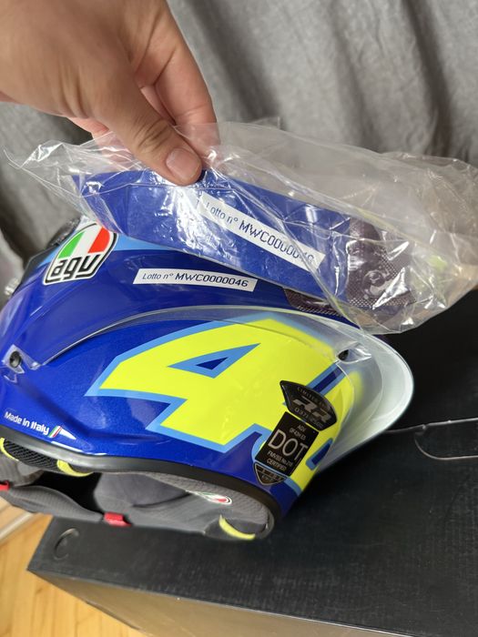 AGV Pista GP RR - Rossi Limited helmets - S / М / L