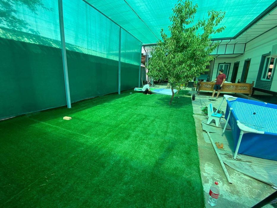 Искусственный газон биринчи кулдан суний чим