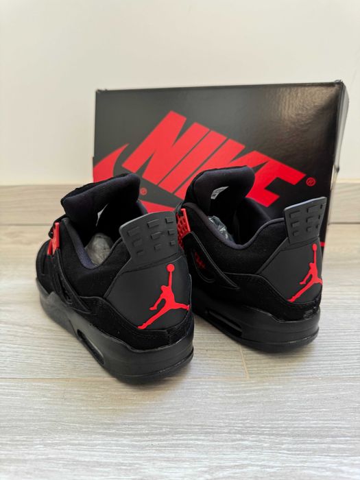 Adidasi AIR JORDAN 4 Red Thunder Produs Nou NIKE - Full Box