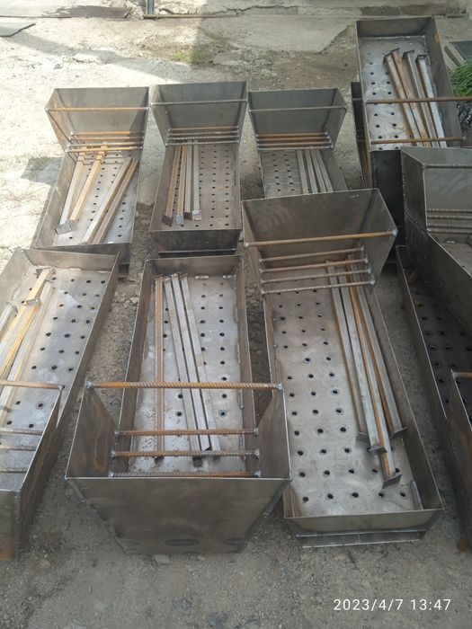 Мангал для шашлыка 800 × 300мм