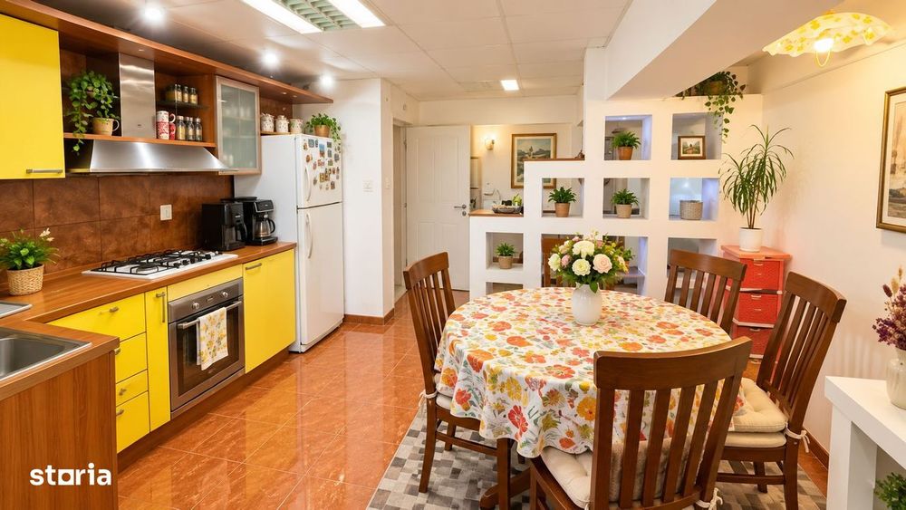 Central apartament spațios transformat din 4 camere