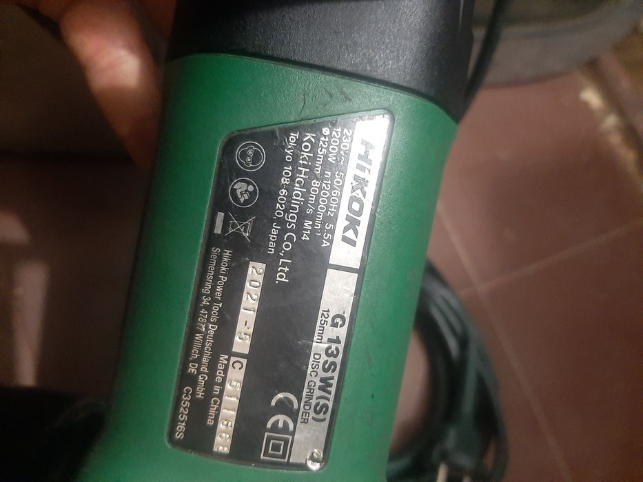 Пистолет Leister и ъглошлайфи Хикоки