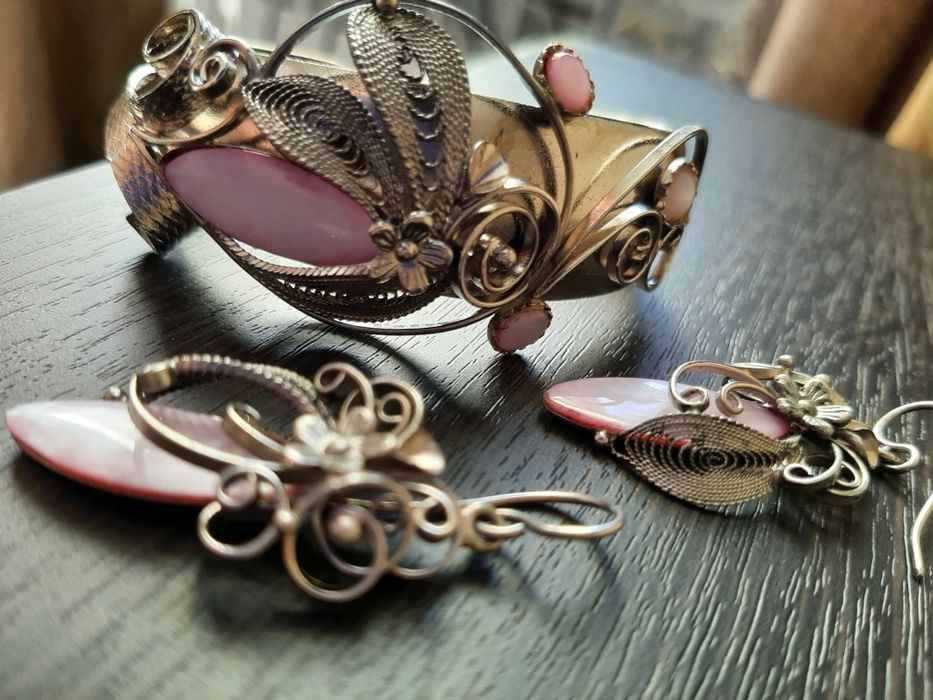 Эксклюзивный набор (серьги+ браслет)!