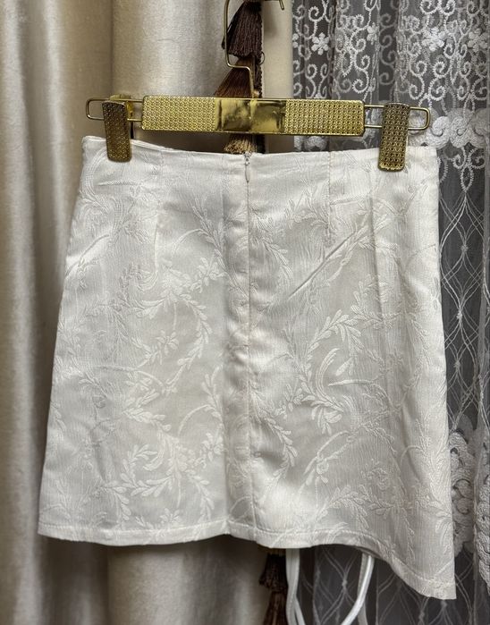 Белая юбка японский стиль