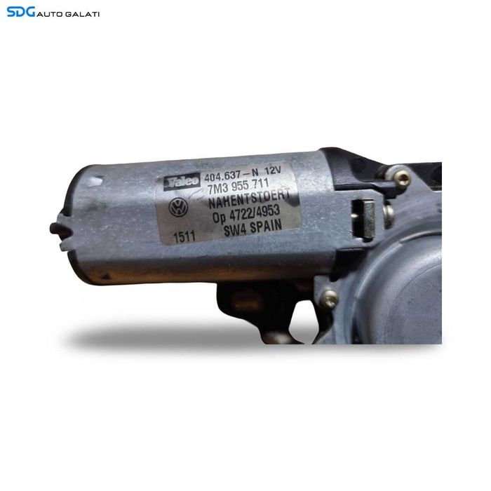 Motoras Stergator Geam Sticla Luneta Haion Portbagaj Volkswagen Sharan 7M 1995 - 2010 Cod 7M3955711 [N4465]