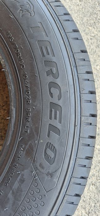 4 anvelope vara noi Tercelo 195/70/15 C ,dot 2025.Pretul este pe bucat