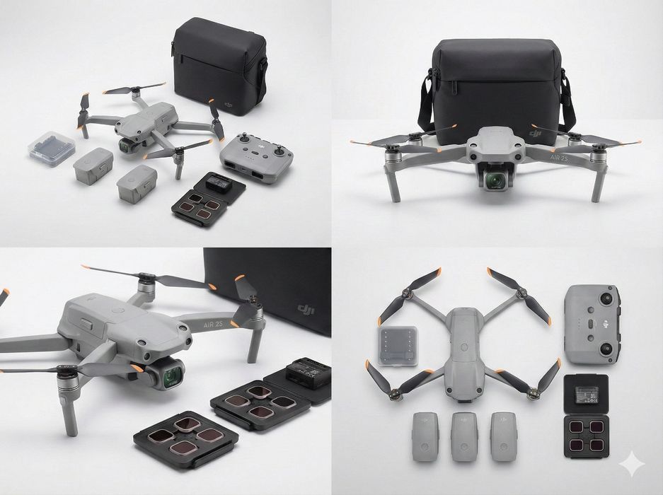 Dji Air 2s + Insta360 Sphere