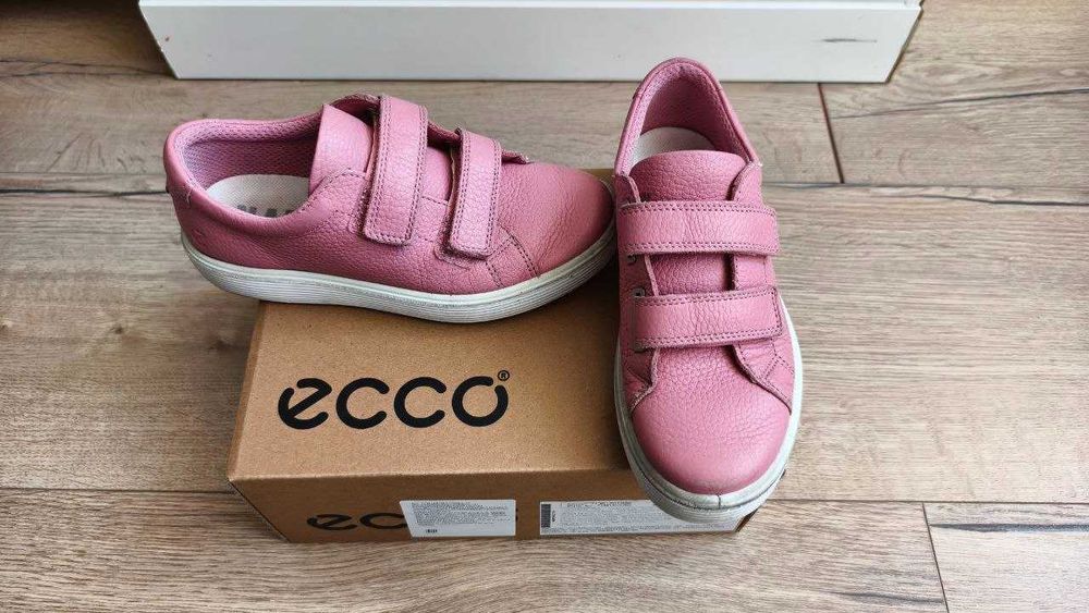 Кеды из натуральной кожи для девочек ECCO SOFT 60 K