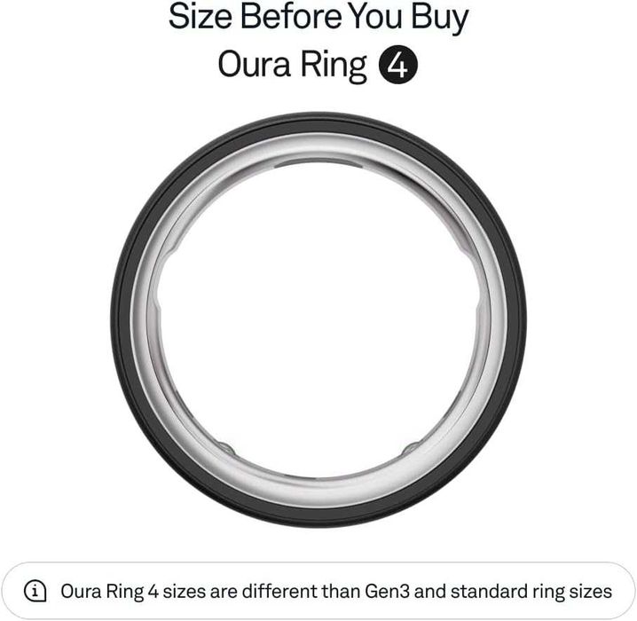 [Оригинал США] Oura Ring 4 Матовый Size 9 умное смарт-кольцо Доставка