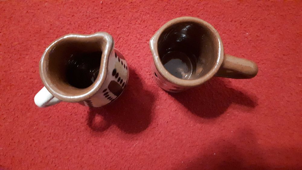 Vase ceramice miniatura, vintage, de colectie