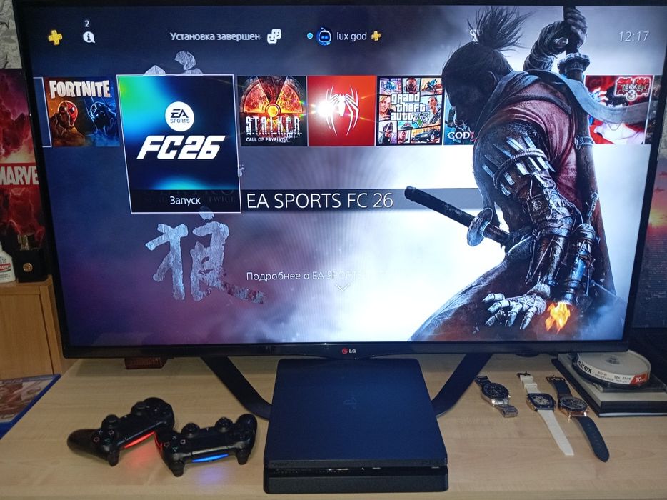 Продам Playstation 4 slim 1 tb