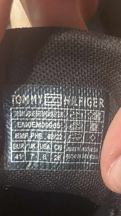 Оригинални Мъжки - маратонки кожа TOMMY JEANS  - 41