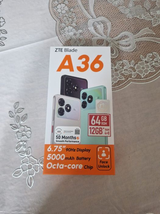 Продам новый телефон ZTE Blade A 36