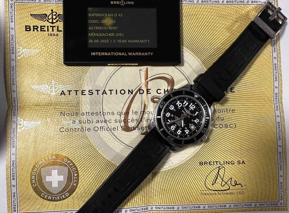 Часовник Breitling Superocean 2 42mm