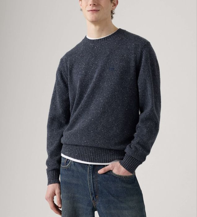 80% вълна Levis / Levi’s  ОРИГИНАЛЕН мъжки пуловер - L/XL